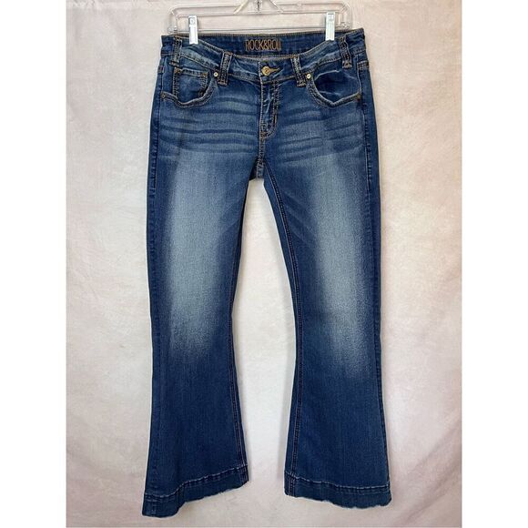 Women’s Rock and Roll Denim Trouser Jeans 30x32 - Picture 1 of 4